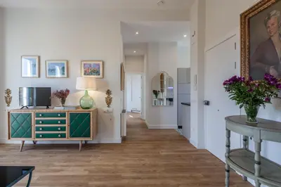 Zona de estar de Apartamentos RG Suites Jardines de Murillo