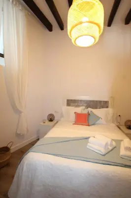 Cama o camas de una habitación en Apartamento San Fernando 27