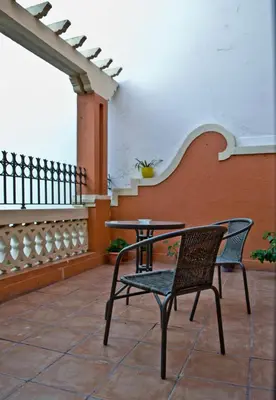 Un balcón o terraza de Hostal San Vicente II