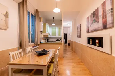Una cocina o zona de cocina en RC Sevilla Centro Histórico CatedralJudería