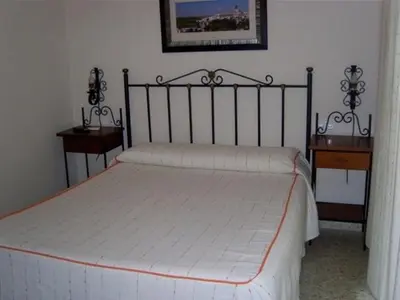 Cama o camas de una habitación en Hotel Don Juan