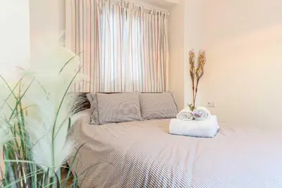 Cama o camas de una habitación en Precioso apartamento casco antiguo de Sevilla Castellar 23 bajo