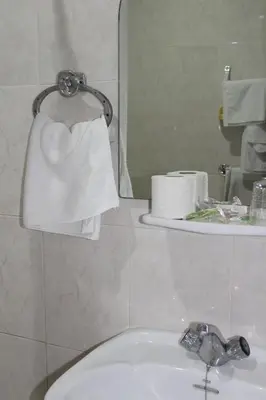 Un baño de Hostal Santa Ana