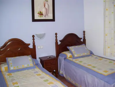 Cama o camas de una habitación en Casa Concha