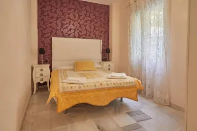 Cama o camas de una habitación en TWO BEDROOMS Leonor Dávalos