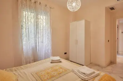 Cama o camas de una habitación en TWO BEDROOMS Leonor Dávalos