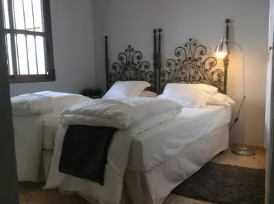 Cama o camas de una habitación en Sweet Home Alameda