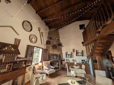Zona de estar de Casa KiSi Hotel, Rural Boutique Bed & Breakfast