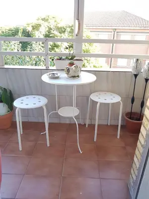 Un balcón o terraza de Luminoso y amplio apartamento