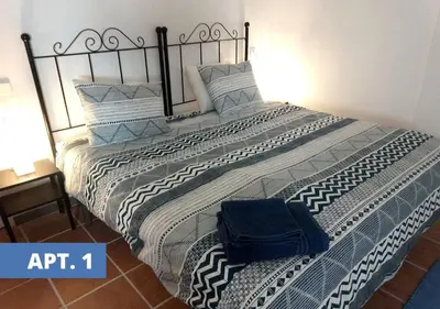 Cama o camas de una habitación en Casa la Cabra