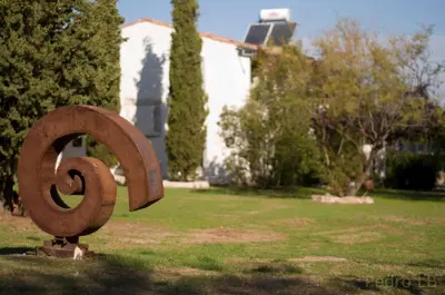 Jardín al aire libre en Casa Rural Cortijo del Zoco Bajo