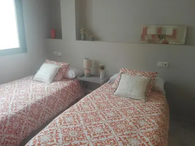 Cama o camas de una habitación en Charming Villadarias M. Palace apartment