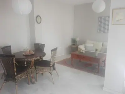 Zona de estar de Charming Villadarias M. Palace apartment