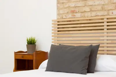 Cama o camas de una habitación en Life Apartments Alberto Lista