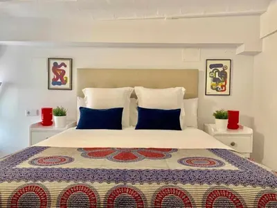 Cama o camas de una habitación en ISG Apartments Lovely Duplex