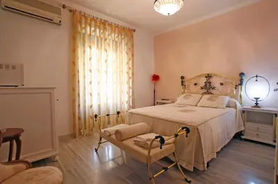 Cama o camas de una habitación en Hostal Jiménez