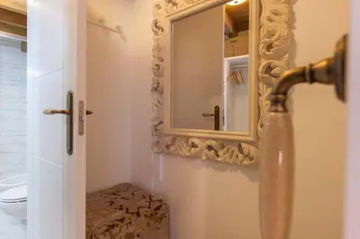 Un baño de Loft / Duplex with charming historic center. WIFI