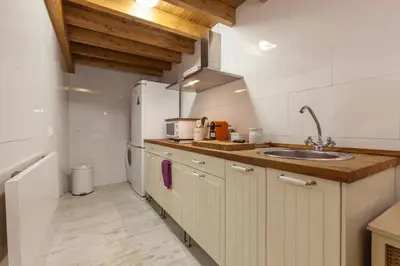 Una cocina o zona de cocina en Loft / Duplex with charming historic center. WIFI