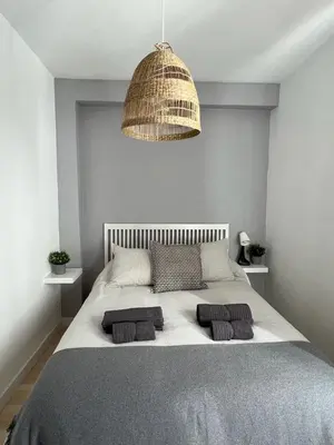 Cama o camas de una habitación en Apartamento en Centro - Vial