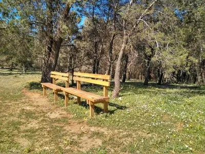 Paisaje cerca de este albergue