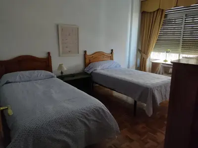 Cama o camas de una habitación en Piso centro de Cordoba