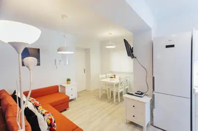Zona de estar de Colorful and diaphanous- 3Bdr 1Bth - Peral