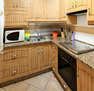 Una cocina o zona de cocina en Casa Rural Azahar