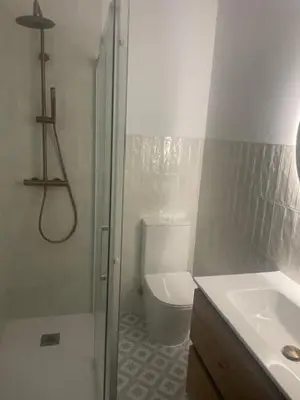 Un baño de Apartamento Completo Santa Marina