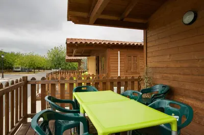 Un balcón o terraza de Camping la Sierrecilla