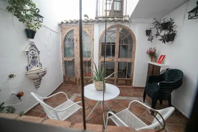 Zona de estar de Casa Rural Zambra