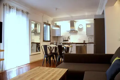 Una cocina o zona de cocina en Alhóndiga Center