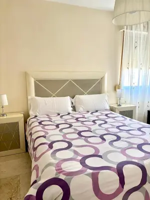 Cama o camas de una habitación en Apartamento Junto Estación Tren Cordoba