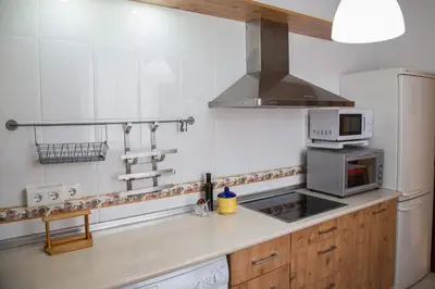 Una cocina o zona de cocina en Apartamento Torcal Écija