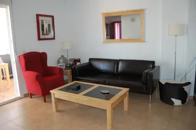 Zona de estar de The Penthouse