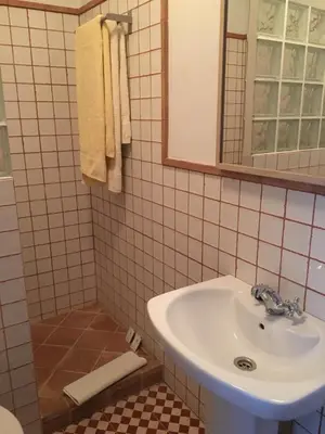 Un baño de Casa Rural La Plazuela