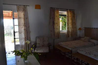 Cama o camas de una habitación en Las Navezuelas
