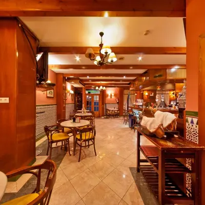 Zona de estar de Hosteria de Rafi