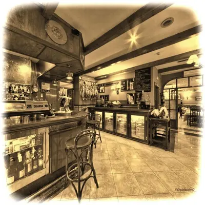 Un restaurante o sitio para comer en Hosteria de Rafi