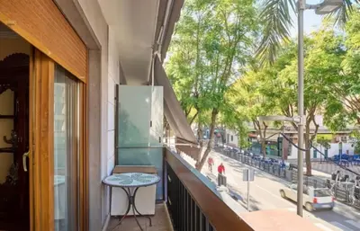 Un balcón o terraza de Un lugar con encanto