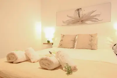 Cama o camas de una habitación en Apartamento San Julian