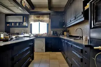Una cocina o zona de cocina en Casa Ecuestre Carmen Martínez