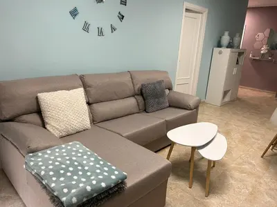 Zona de estar de apartamento Adrian y Vanessa VFT/JA/00086