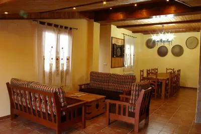 Zona de estar de Villa de Xicar
