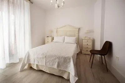 Cama o camas de una habitación en Nuevo Monteftur