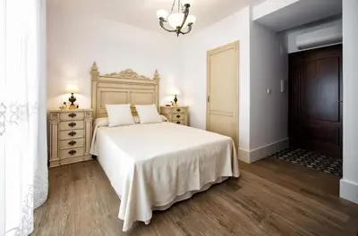 Cama o camas de una habitación en Nuevo Monteftur