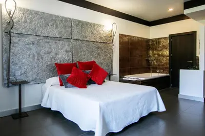 Cama o camas de una habitación en Hotel ACG