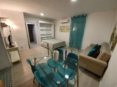 Zona de estar de Vivienda Turistica Diseño en los Patios de San Basilio