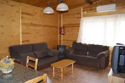 Zona de estar de Apartamentos Rurales Sierra Luna