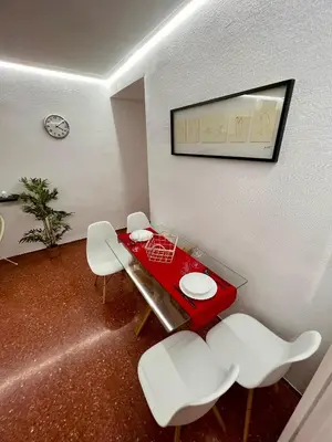 Zona de estar de Amplio apartamento familiar con parking privado en pleno centro de Córdoba