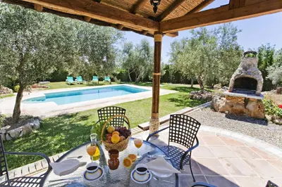 Piscina en o cerca de Villa La Clavelina Rocabella